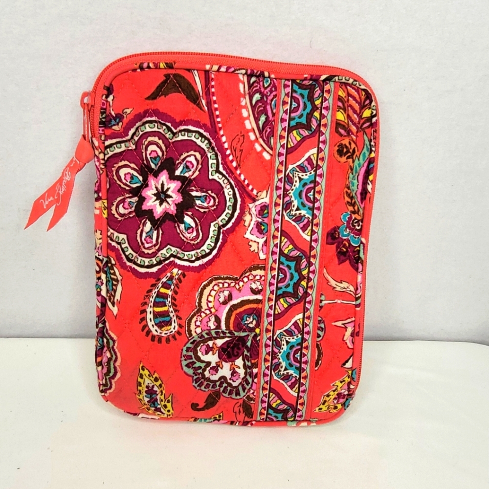 Vera Bradley Vibrant Floral Tablet Case - Red and Pink